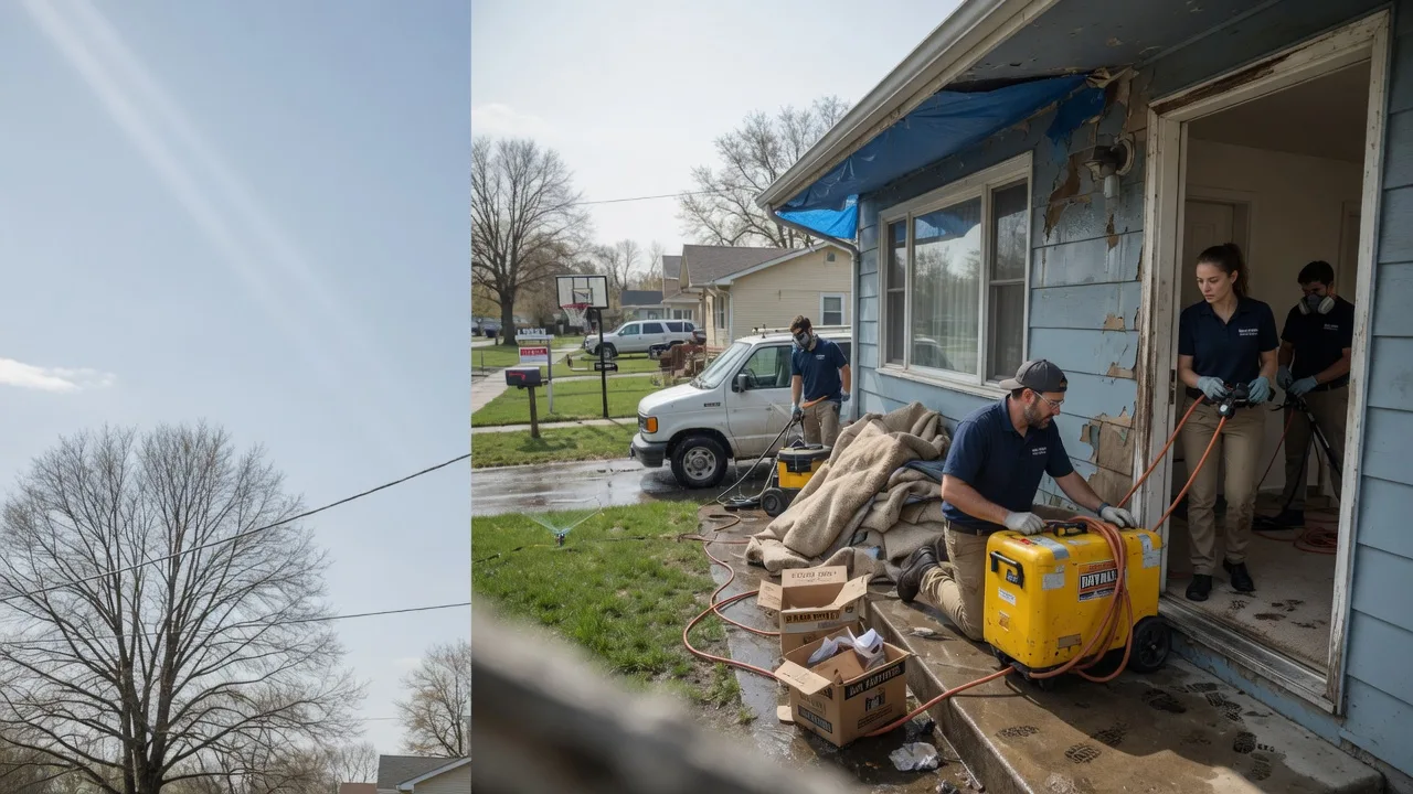 Basement Flood Cleanup in Vernon, IL near me